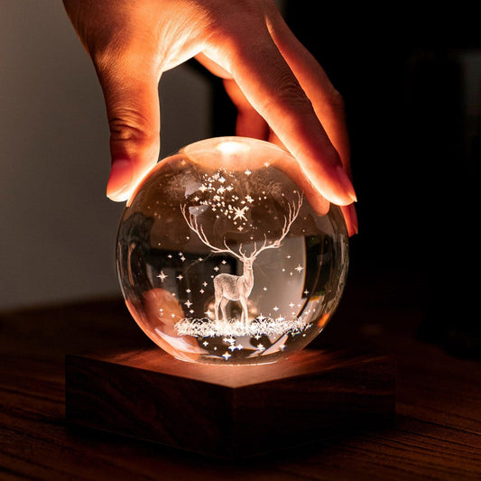 Veilleuse Boule de Cristal — Cerf