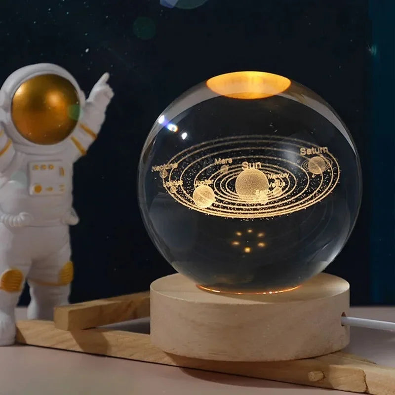 Veilleuse Boule de Cristal Galaxie
