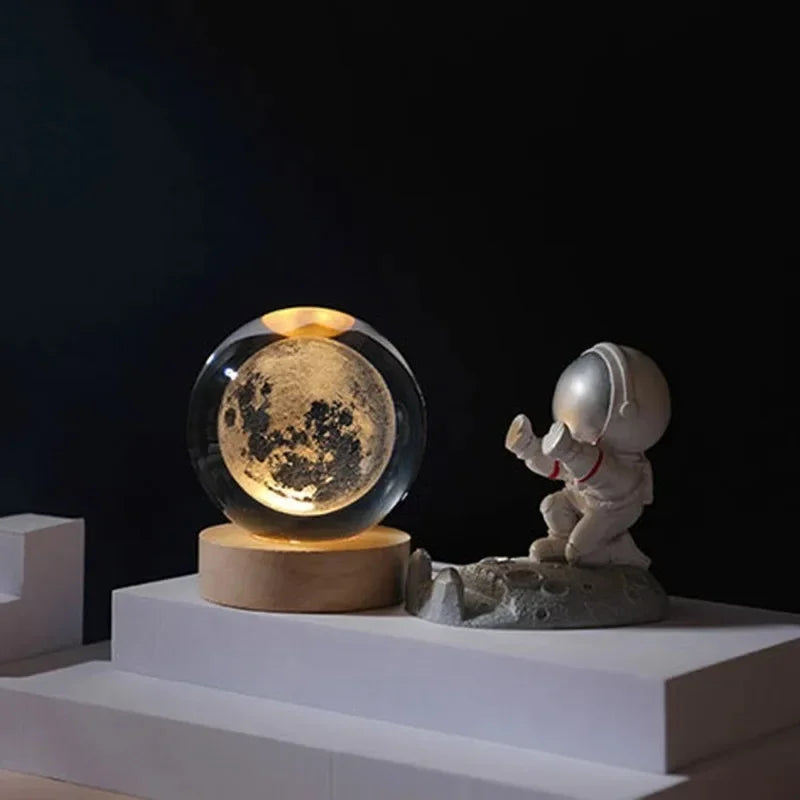 Veilleuse Boule de Cristal Galaxie